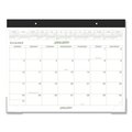 At-A-Glance Two-Color Desk Pad, 22 x 17, White Sheets, Black Binding, Clear Corners, 12-Month (Jan to Dec): 2022 GG2500-00